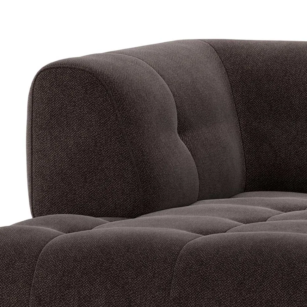 Wohnen Sofas<System-Couch - Ecke links in Graubraun - Shinin