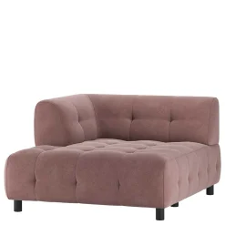 Wohnen Sofas<Systemcouch Ecke links in Mauve Stoff - Charin