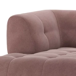 Wohnen Sofas<Systemcouch Ecke links in Mauve Stoff - Charin