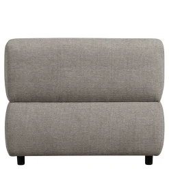Wohnen Sofas<Systemcouch Einsitzer in Graugrün Chenille - Aramato