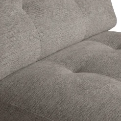 Wohnen Sofas<Systemcouch Einsitzer in Graugrün Chenille - Aramato