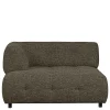 Wohnen Sofas<Systemsofa Eckmodul in Graugrün-Blassgrün meliert - Brasso