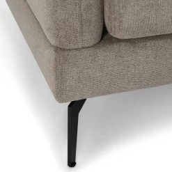 Wohnen Sofas<Taschenfederkern Eckcouch in Beige - Kosmyna