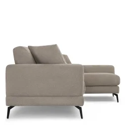 Wohnen Sofas<Taschenfederkern Eckcouch in Beige - Kosmyna