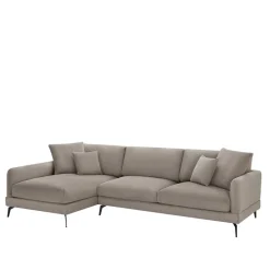 Wohnen Sofas<Taschenfederkern Eckcouch in Beige - Kosmyna