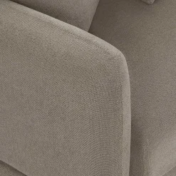 Wohnen Sofas<Taschenfederkern Eckcouch in Beige - Kosmyna
