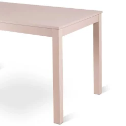 Wohnen Tische<Taupefarbener Esstisch mit 2 Einlegeplatten Bino aus Holz teilmassiv