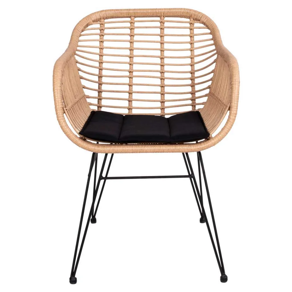 Wohnen Sitzgruppe<Teak Recyclingholz Esstisch & Stühle - Placer (siebenteilig)