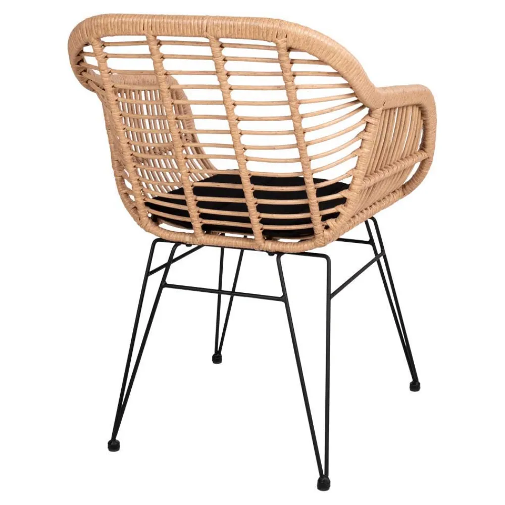 Wohnen Sitzgruppe<Teak Recyclingholz Esstisch & Stühle - Placer (siebenteilig)