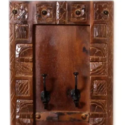 Wohnen Garderoben<Teakholz Garderobe im Kolonialstil - Solapura