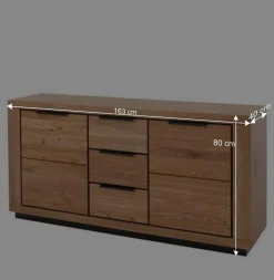 Wohnen Sideboards<Teilmassive Anrichte aus Wildeiche - Vlacoma