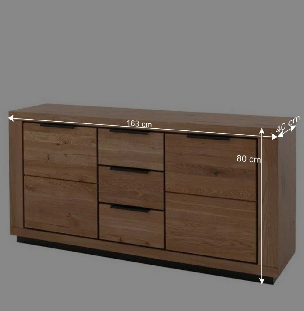 Wohnen Sideboards<Teilmassive Anrichte aus Wildeiche - Vlacoma