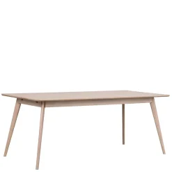 Wohnen Tische<Teilmassiver White Wash Tisch in Eiche - Navassa
