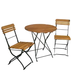Wohnen Sitzgruppe<Terrassensitzgruppe Daroncas mit rundem Tisch (dreiteilig)