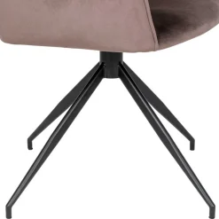 Wohnen Sitzgruppe<Tisch & drehbare Armlehnstühle - Kantino (siebenteilig)