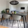 Wohnen Sitzgruppe|Tische<Tisch & Schalenstühle Set - Vigadru (fünfteilig)