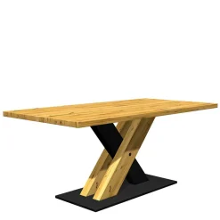Wohnen Tische<Tisch auf Säulengestell im X-Design - Chancy