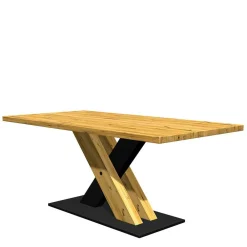 Wohnen Tische<Tisch auf Säulengestell im X-Design - Chancy