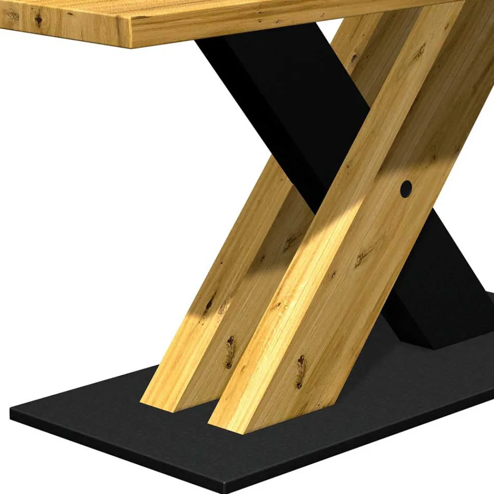 Wohnen Tische<Tisch auf Säulengestell im X-Design - Chancy
