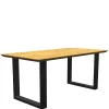 Wohnen Tische<Tisch mit Eichenplatte Schweizer Kante - Blacer