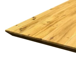 Wohnen Tische<Tisch mit Eichenplatte Schweizer Kante - Blacer