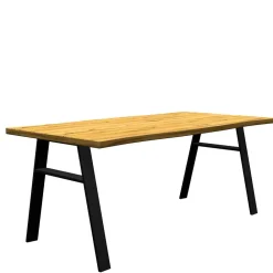 Wohnen Tische<Tisch mit Naturkante Eichenholz Platte - Basilius