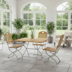 Wohnen Sitzgruppe<Tischgruppe Classimo für Garten (fünfteilig)