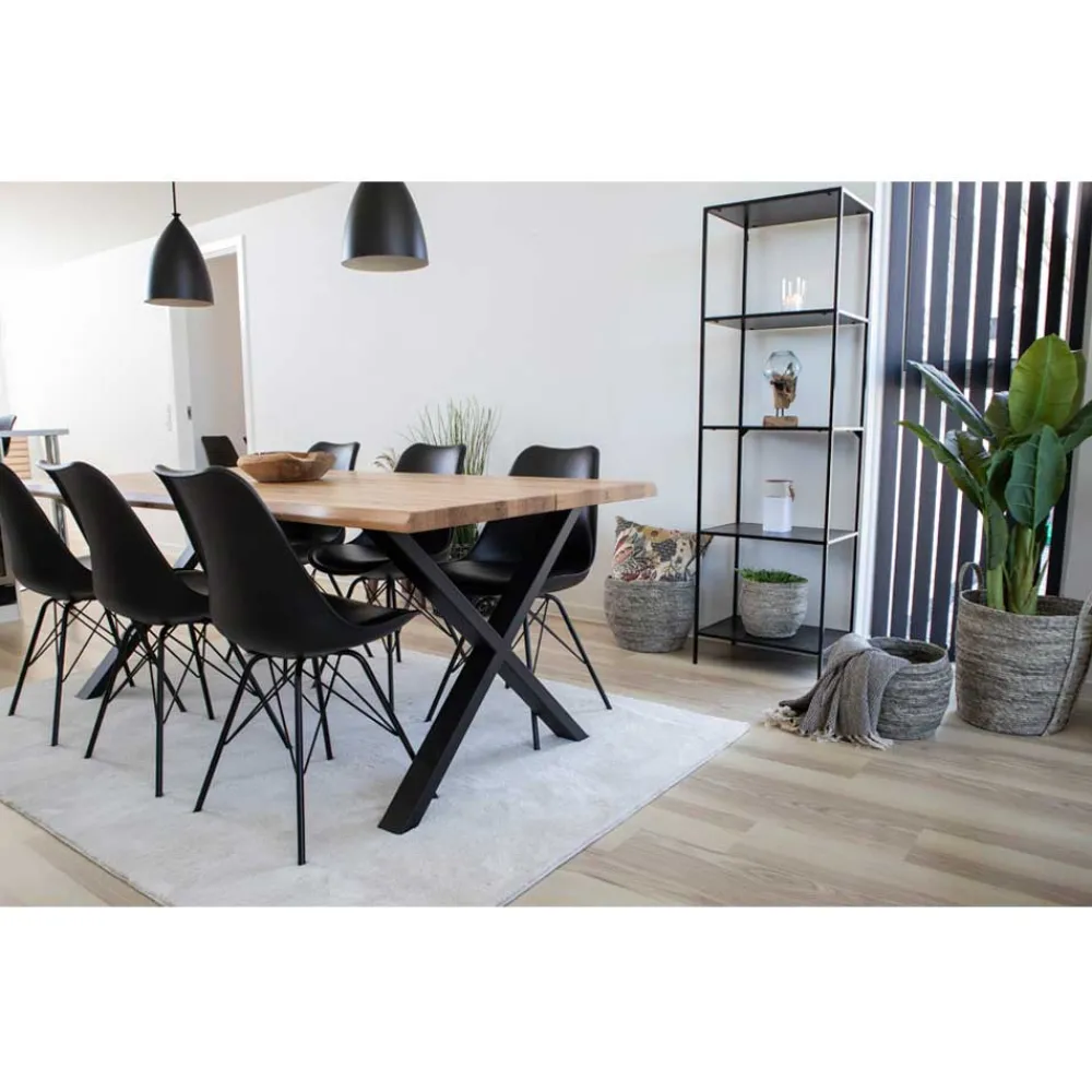 Wohnen Sitzgruppe<Tischgruppe im Industry Style - Coventry (siebenteilig)