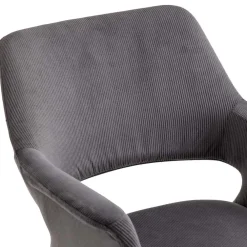 Wohnen Stühle<Tischsessel in Grau Cord - Marc (2er Set)