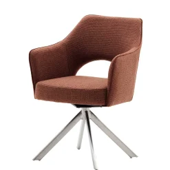Wohnen Stühle<Tischsessel mit Drehgestell - Lazura (2er Set)
