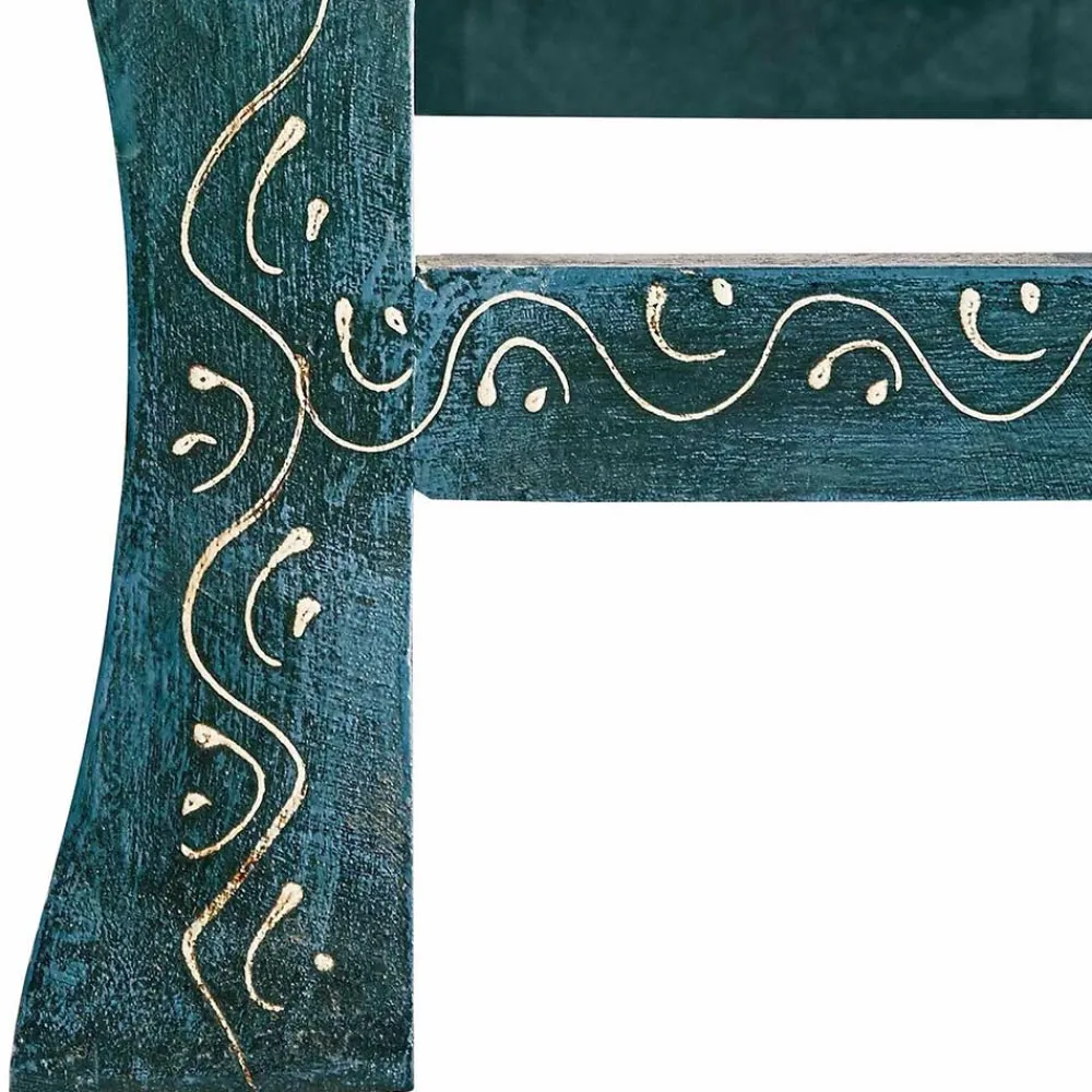 Wohnen Tische<Toller Dreisatztisch in Blau & Bunt - Faneno (dreiteilig)