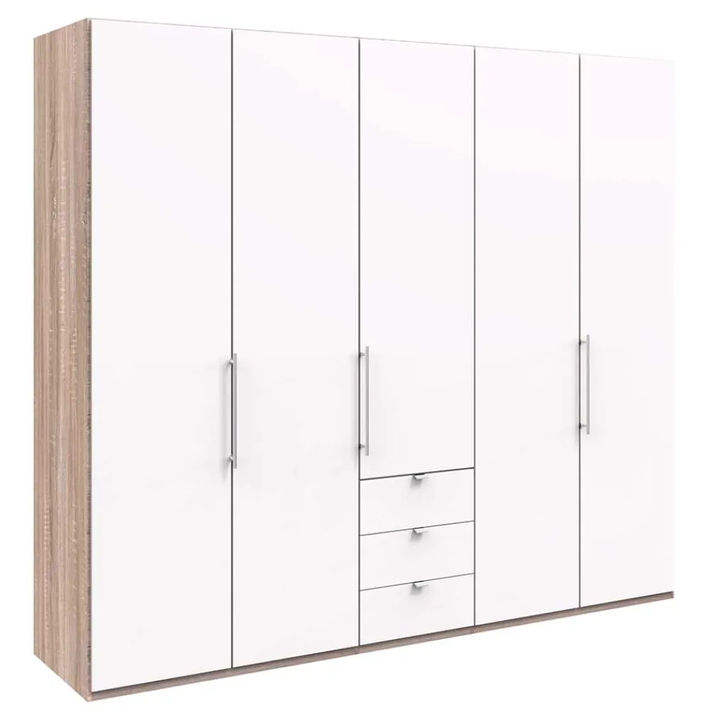 Wohnen Kleiderschränke|Schränke<Top Schlafzimmerschrank mit 2 Falttüren & Tür - Vaclyn