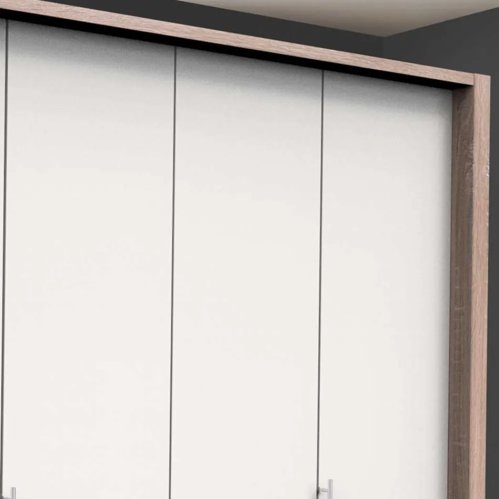 Wohnen Kleiderschränke|Schränke<Top Schlafzimmerschrank mit 2 Falttüren & Tür - Vaclyn