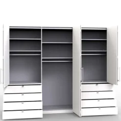 Wohnen Schränke<Topp Kombi-Schlafzimmerschrank mit acht Schubladen - Tivierto