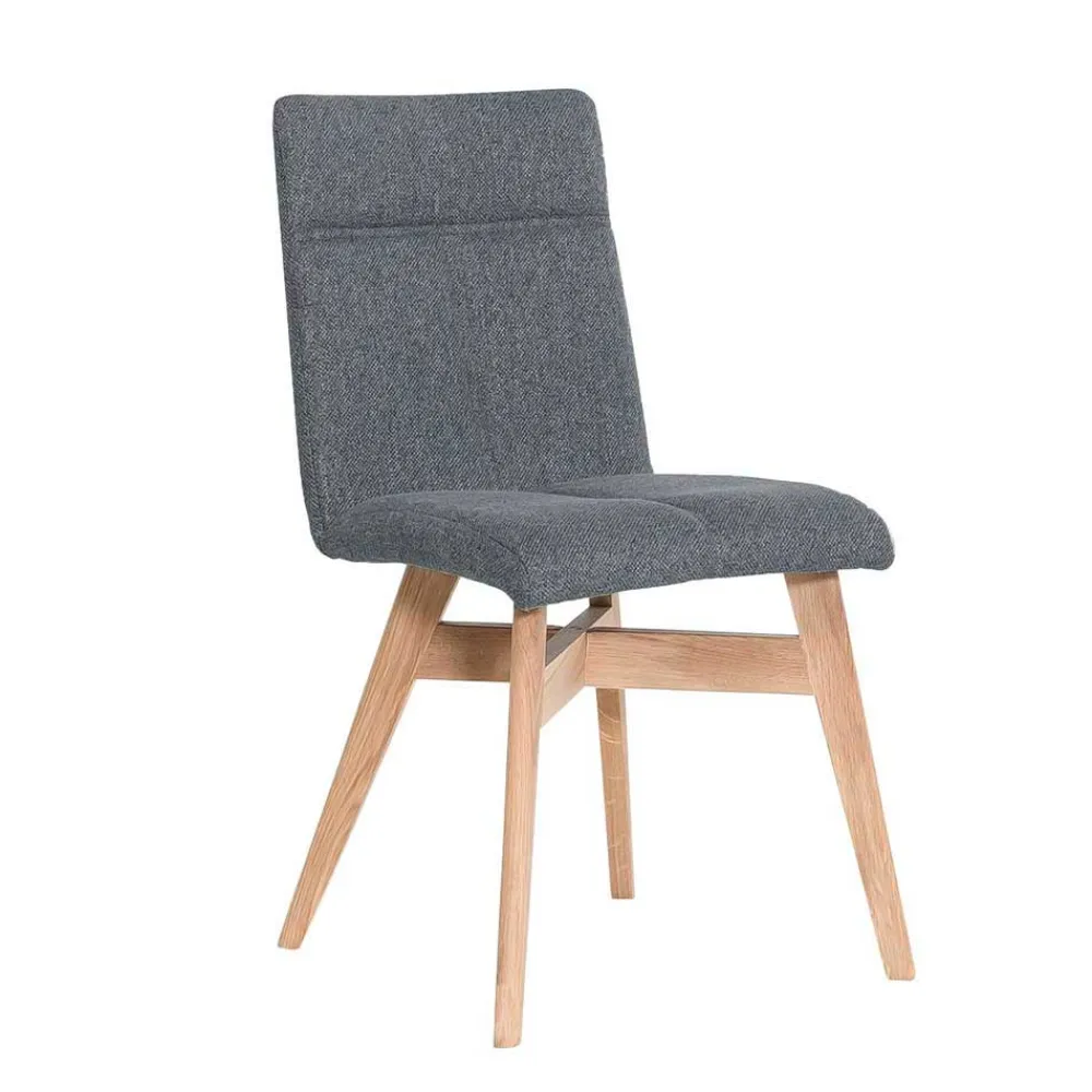 Wohnen Stühle<Topp Polsterstuhl mit Holzgestell - Wervo (2er Set)