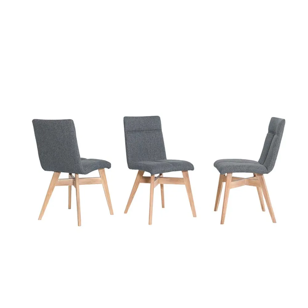 Wohnen Stühle<Topp Polsterstuhl mit Holzgestell - Wervo (2er Set)