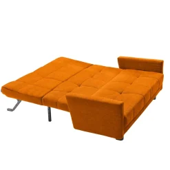 Wohnen Sofas<Topp Schlafcouch in Gelb Flachgewebe - Gatria