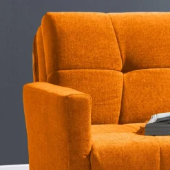 Wohnen Sofas<Topp Schlafcouch in Gelb Flachgewebe - Gatria