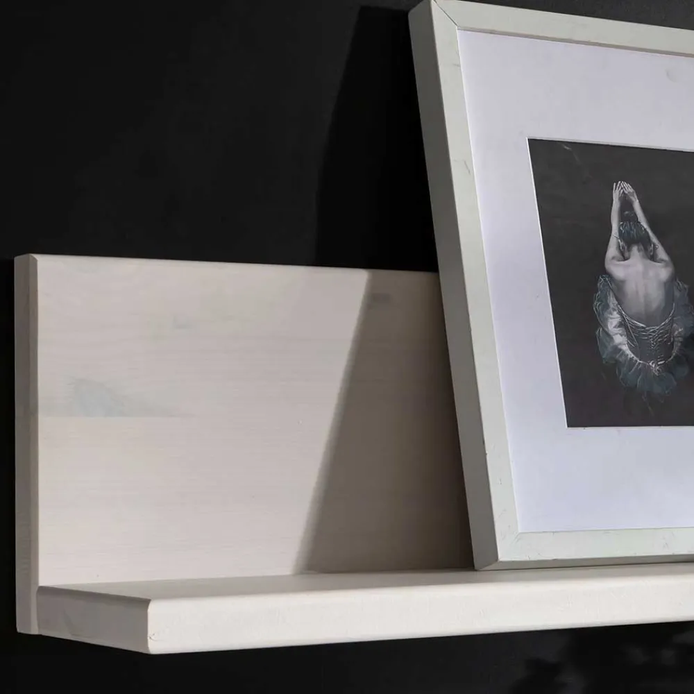 Wohnen Regale<Topp Wohnwand Wandboard in Weiß Holz - Meuvrun