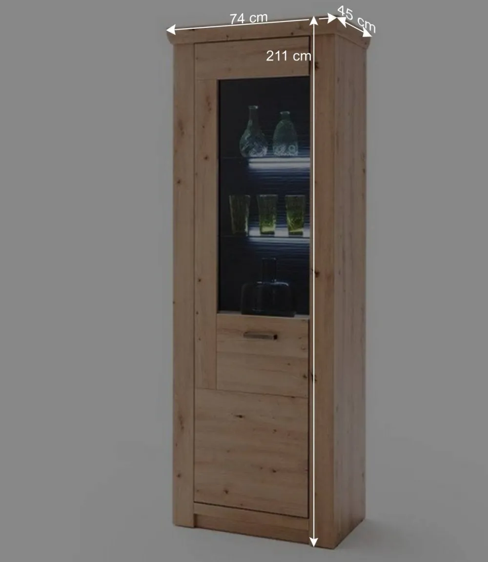 Wohnen Wohnwände<Topp Wohnzimmer Schränke Kombi - Wykina (vierteilig)
