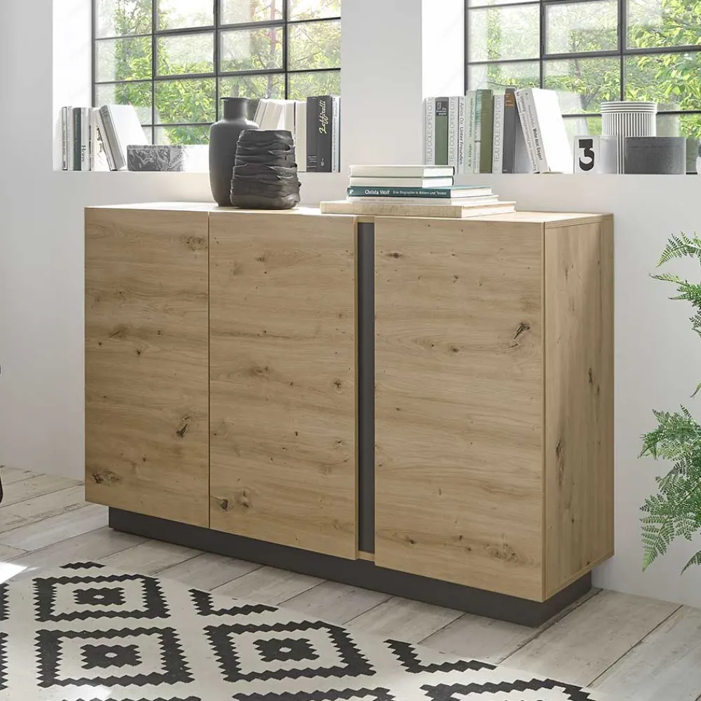 Wohnen Sideboards<Türen-Kommode mit Sockelgestell - Lairian