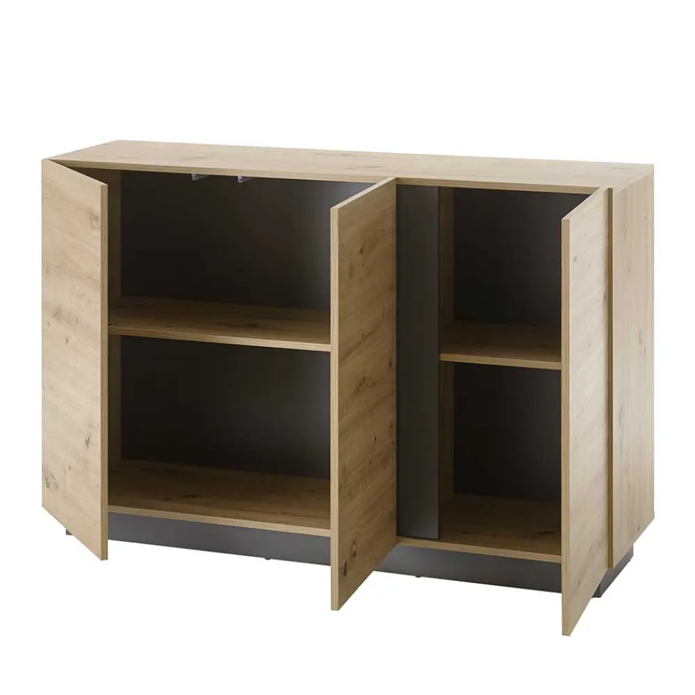 Wohnen Sideboards<Türen-Kommode mit Sockelgestell - Lairian