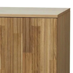 Wohnen Tv & Hifi-Möbel|Lowboards<Türen-Sideboard in Eiche & Schwarz - Banyo