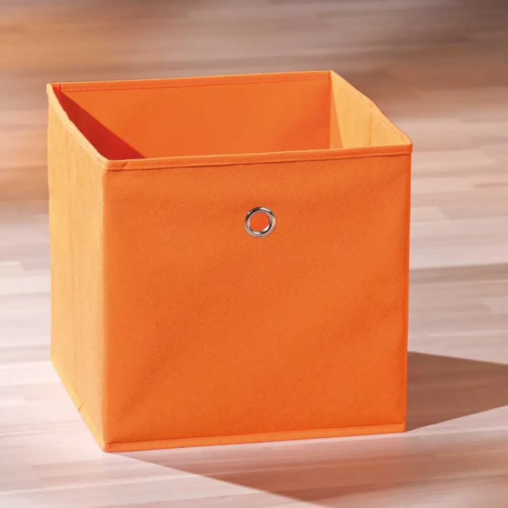 Wohnen Regale<Treppenregal Raumteiler mit 6 Textil Boxen - Charlena