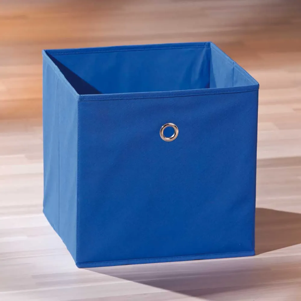 Wohnen Regale<Treppenregal Raumteiler mit 6 Textil Boxen - Charlena