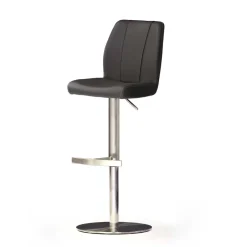 Wohnen Hocker<Tresenhocker Liziano mit Rückenlehne