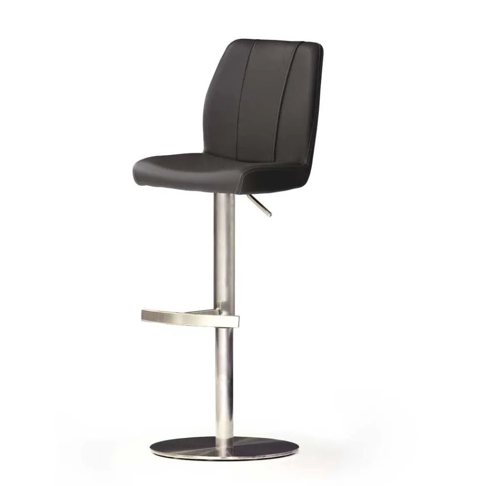 Wohnen Hocker<Tresenhocker Liziano mit Rückenlehne