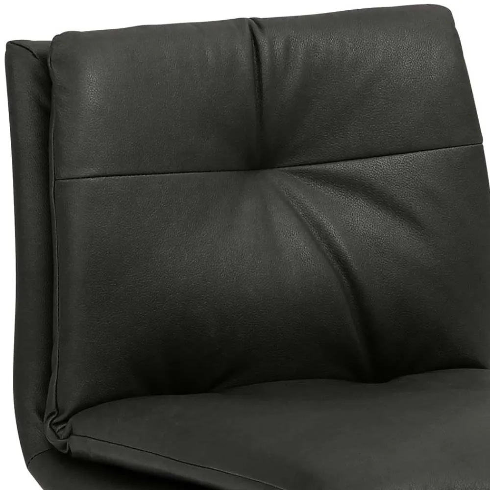 Wohnen Hocker<Tresenstuhl mit 67cm Sitzhöhe in Anthrazit - Tonadella