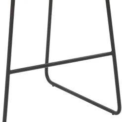 Wohnen Hocker<Tresenstuhl mit 67cm Sitzhöhe in Anthrazit - Tonadella
