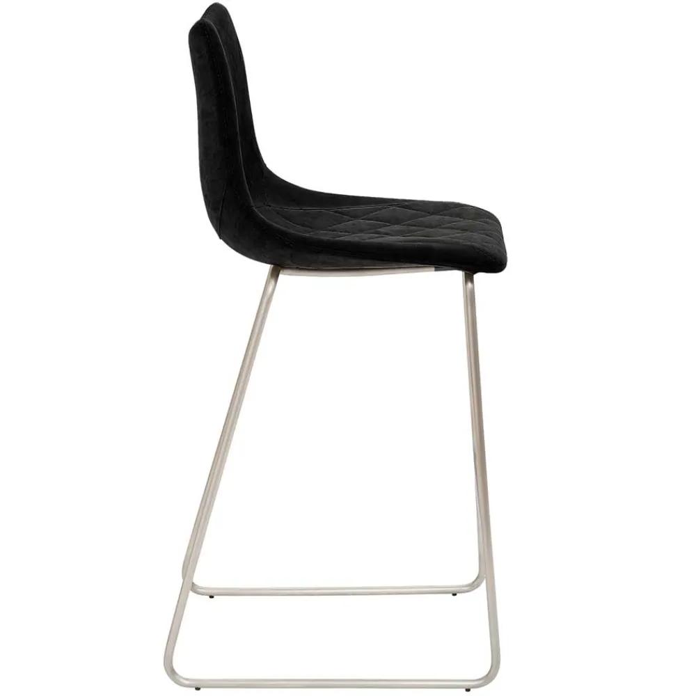 Wohnen Hocker<Tresenstuhl mit Fußablage modern - Jemain